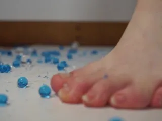 Orbeez Foot Fetish Action