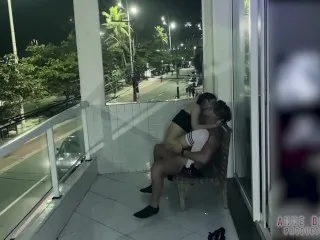 Anne Bonny Caught Fucking on Balcony 🚔