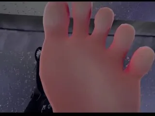 Caught Foot Fetish FEMDOM Wakes to Dominate You