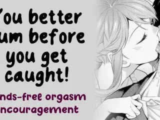 Whispering Stranger Triggers Free Public Orgasm