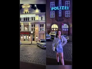 Luluwildxoxo's Debut as a Reeperbahn Hooker, Hamburg - Hardcore Street Encounters