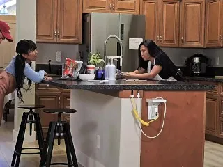 Stepmom Watches Girlfriend Gets Fucked