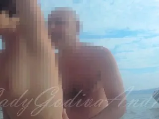 Italian Couple Risky Oral at Sea - Hidden Mouthfucking