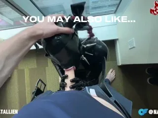 Gas Mask Blowjob - Breath Play Teaser / OF