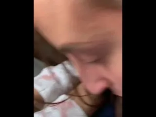 Plane Blowjob: Sloppy Head First Class