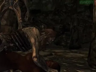 Skyrim Warrior Assaulted Repeatedly