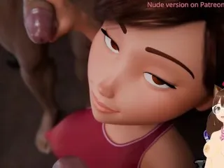 Elastigirl's Gym Orgy - Animated Semen Explosion - Jazziuu