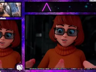 Velma Dinkley's Anal Blast with Floating Cocks - Ghost Cum Eruption