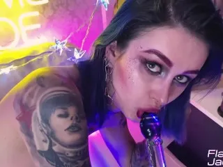 Teen Deepthroat, Rough Anal, Post Neon Party