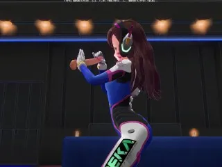 D.Va 3D Hentai Cocks jerk Penthouse