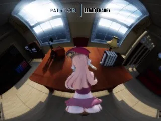 Yanfei Desk Rough 4K Hentai [VR UNCENSORED]