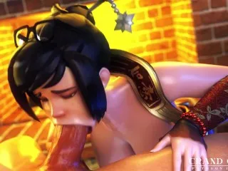 Mei Blowjob - Grand Cupido Overwatch Porn