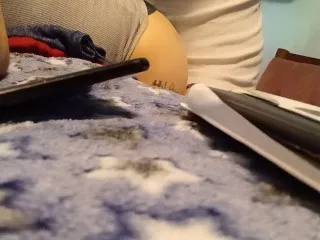 Latina in Doggystyle Thrusting Hard
