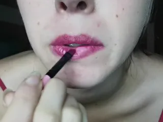 Mon Glossy Lip Slide on My Mouth