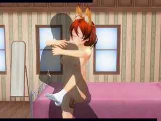 Redhead GF 3D Animated Hardcore Walk Afterwards