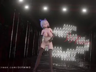 Silverwolf Star Raids Bitches (MMD Blender)