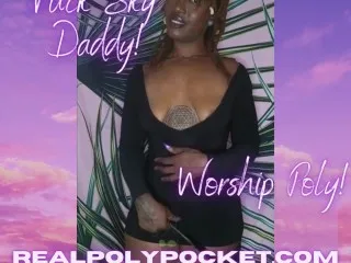 Ebony Domme Findom: Sky Daddy Worship Poly Trailer