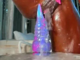 My Limits Pushed w/ Dildo - Squirting Contest