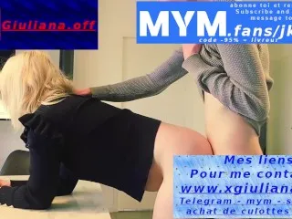 French Table Blowjob - Amateur