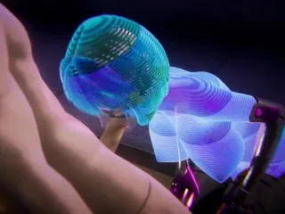 Holographic Girl Cybersex 3D - Immersive Erotica