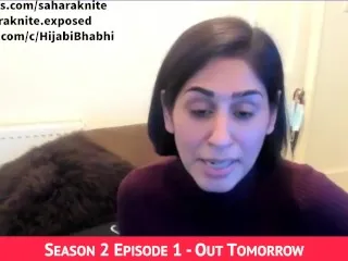 Sahara Knite, Samosa chat in fun Q&A - 10 min YouTube video by Hijabibhabhi