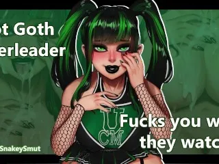 Goth Cheerleader Fucks, Live Porn, Fuck My Holes, Squad Appearances