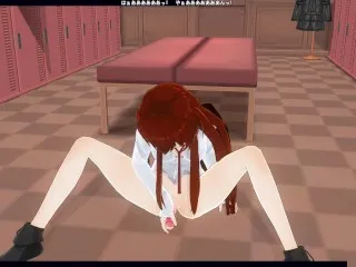 Kurisu Makise's Vibrator Masturbation 3D Hentai (Steins Gate)