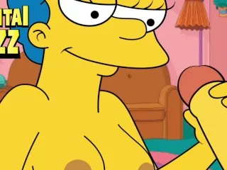 Marge Simpson MILF Handjob Porn Scene