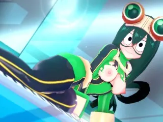 Tsuyu Asui Hentai: Satisfying My Hero Academia