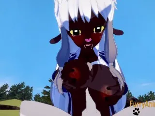 POV Wooloo Boobjob - Pokemon Hentai Sex