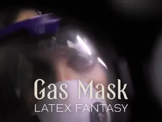 Latex & Gas Mask Intense POV Femdom JOI