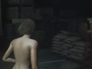 Jill's Steamy XXX Scene in Resident Evil 3 | 3D Hardcore Gameplay