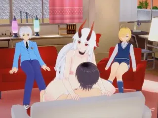 Hardcore 3D Gangbang - Tomoe Gozen (FGO)