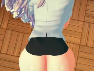 3D POV: Irina Jelavic in Assassination Classroom Hentai