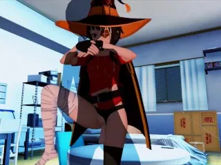 3D Megumin KONOSUBA Hentai Anime Sex