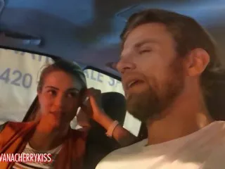 Car Blowjob Foot Fetish - Public Fuck with Big Ass Cherry Kiss