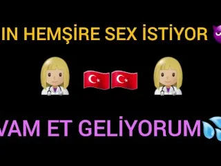 Azgin Hemşire'nin Sevişiyor - Sık Beni - Turkiye Asmr