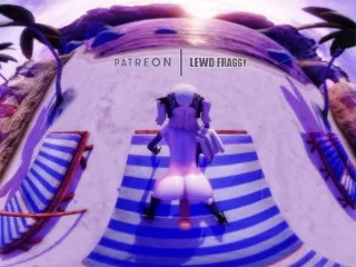 Fischl Sunset Sensual VR Sex [4K Uncensored Hentai]