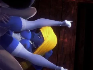 Smurfette Gets Gargameled Hard