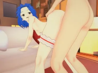 (3D Hentai Fairy Tail) Levy McGarden X-rated Scene