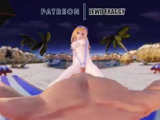 Dark Magician Girl Fucked on Beach [4K VR Porn]