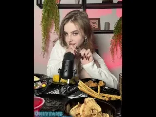 ASMR Eating Orgasmic Delights Pt 3