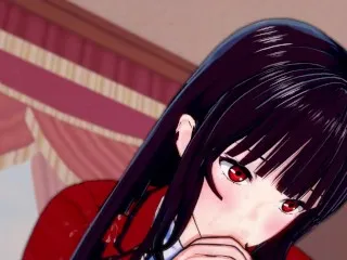 3D Yumeko Bet Loss Kakegurui Hardcore Scene