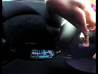 360 VR Pornstar Car Jerkoff Scene