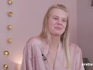 Ersties, Blonde Jolien, Intense Passion in Lingerie