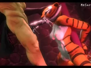 Master Tigress x Hardcore Stripping