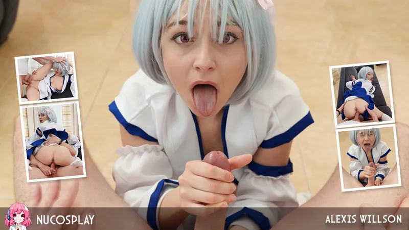 Anime Slut Alexis Willson Takes Monster Load