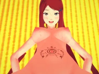 3D Naruto POV: Fucks All Holes of Kushina Uzumaki