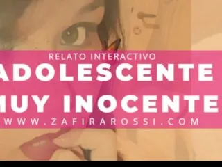 Roleplay Virgin Teen, Sweet & Innocent [ASMR Interactive Erotic Story] Spanish