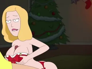 Rick & Morty's Sexy Xmas - Beth's Boobjob in Part 63